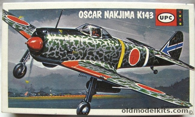 UPC 1/72 Nakajima Ki-43 Oscar, 8014-49 plastic model kit